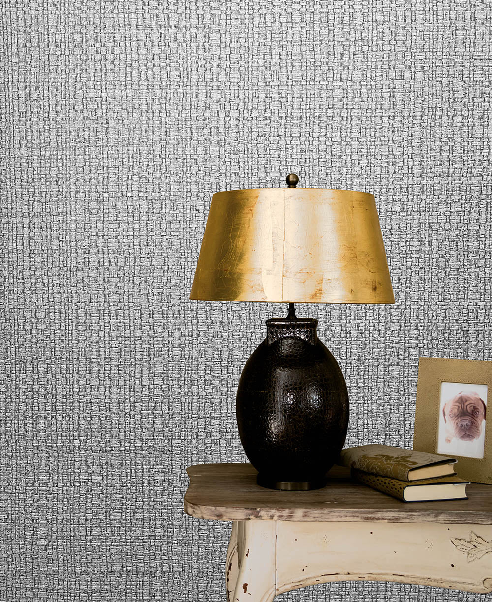 Vintage Deluxe - Textured Bamboo Weave bold wallpaper Marburg    