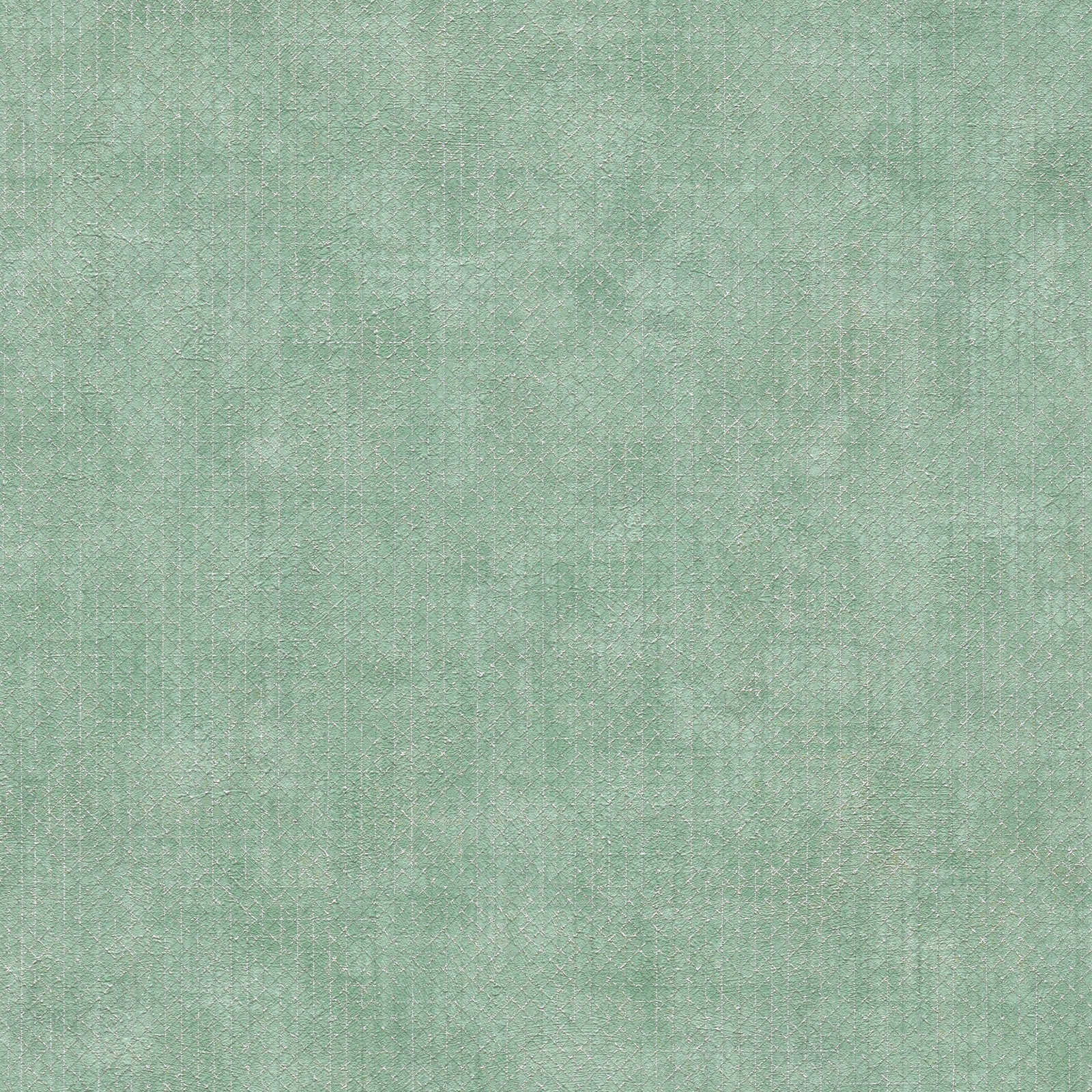 The Bos - Mottled Metallic Lines bold wallpaper AS Creation Roll Green  388264