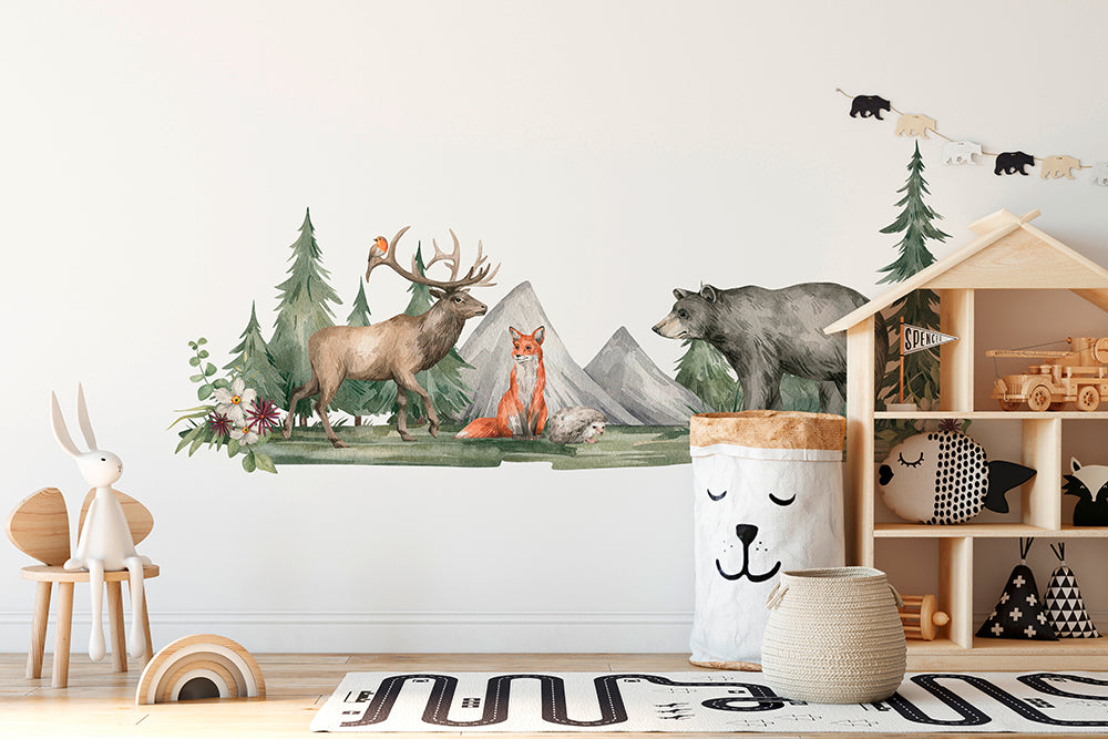 Designwalls 2 - Forest Animals digital print AS Creation    