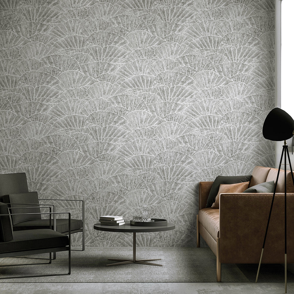 Feel - Seashell botanical wallpaper Hohenberger    
