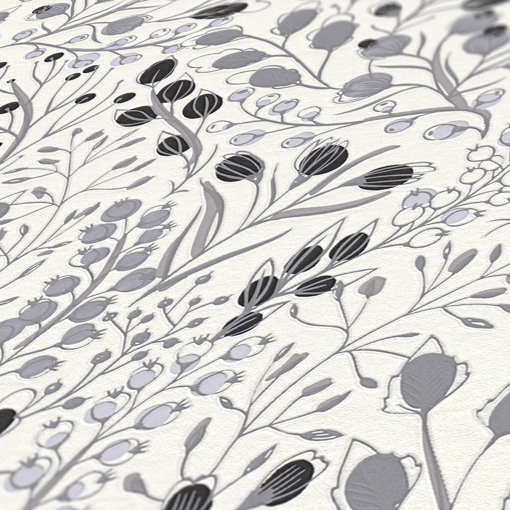 Attractive 2 - Trailing Flowers botanical wallpaper AS Creation    