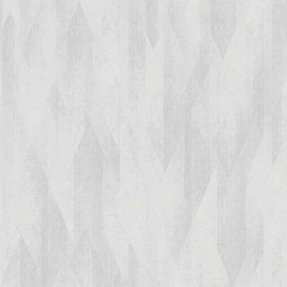 Metropolitan Stories 3 - Stockholm Vintage Diamonds geometric wallpaper AS Creation Roll Grey  391044