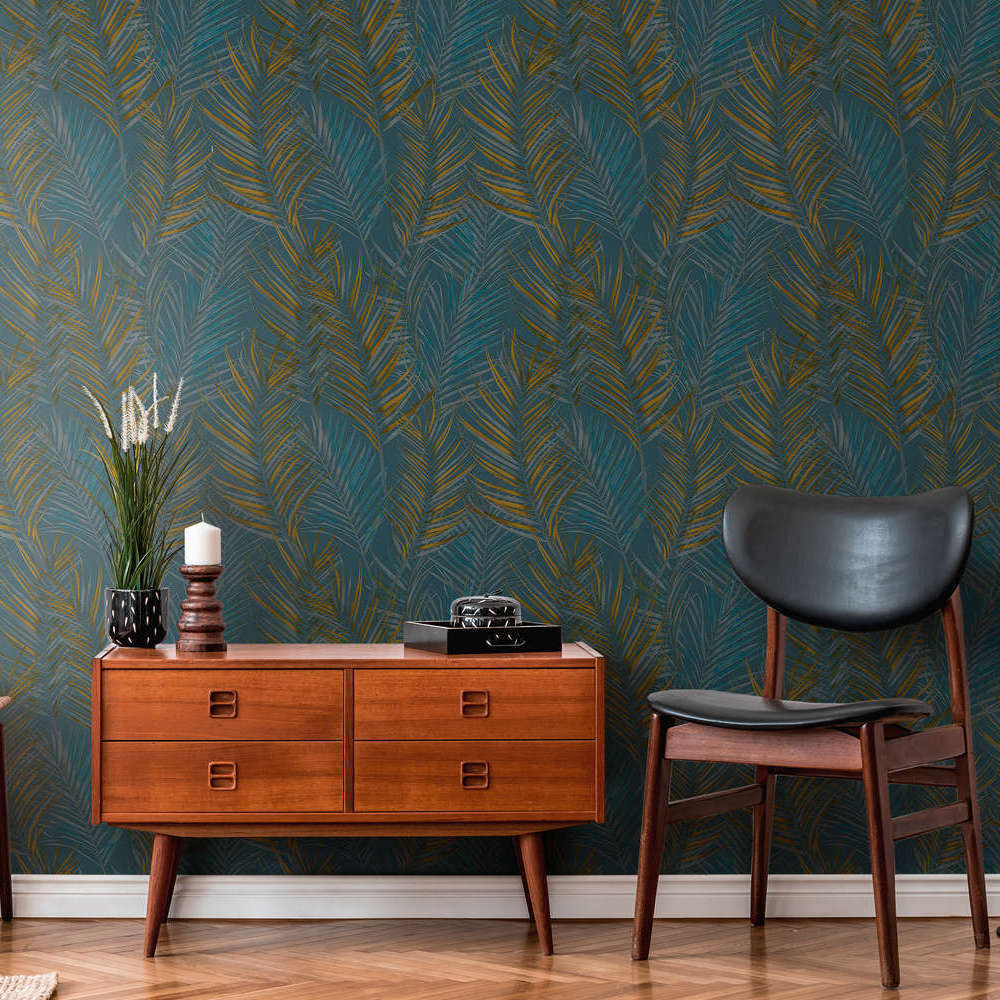 Attractive 2 - Palm Leaves botanical wallpaper AS Creation    