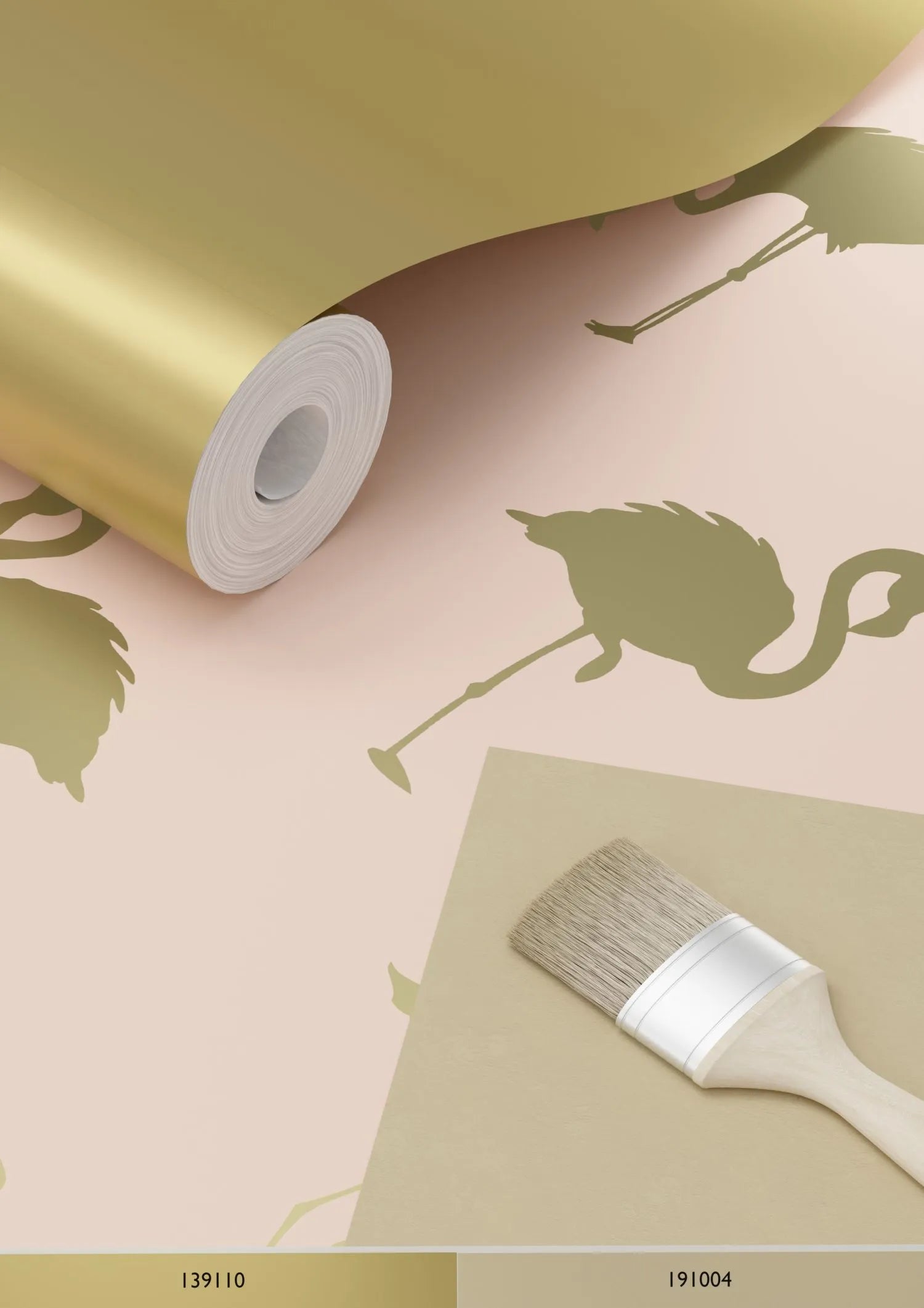 Jungle Fever - Flamingo Haven kids wallpaper ESTAhome