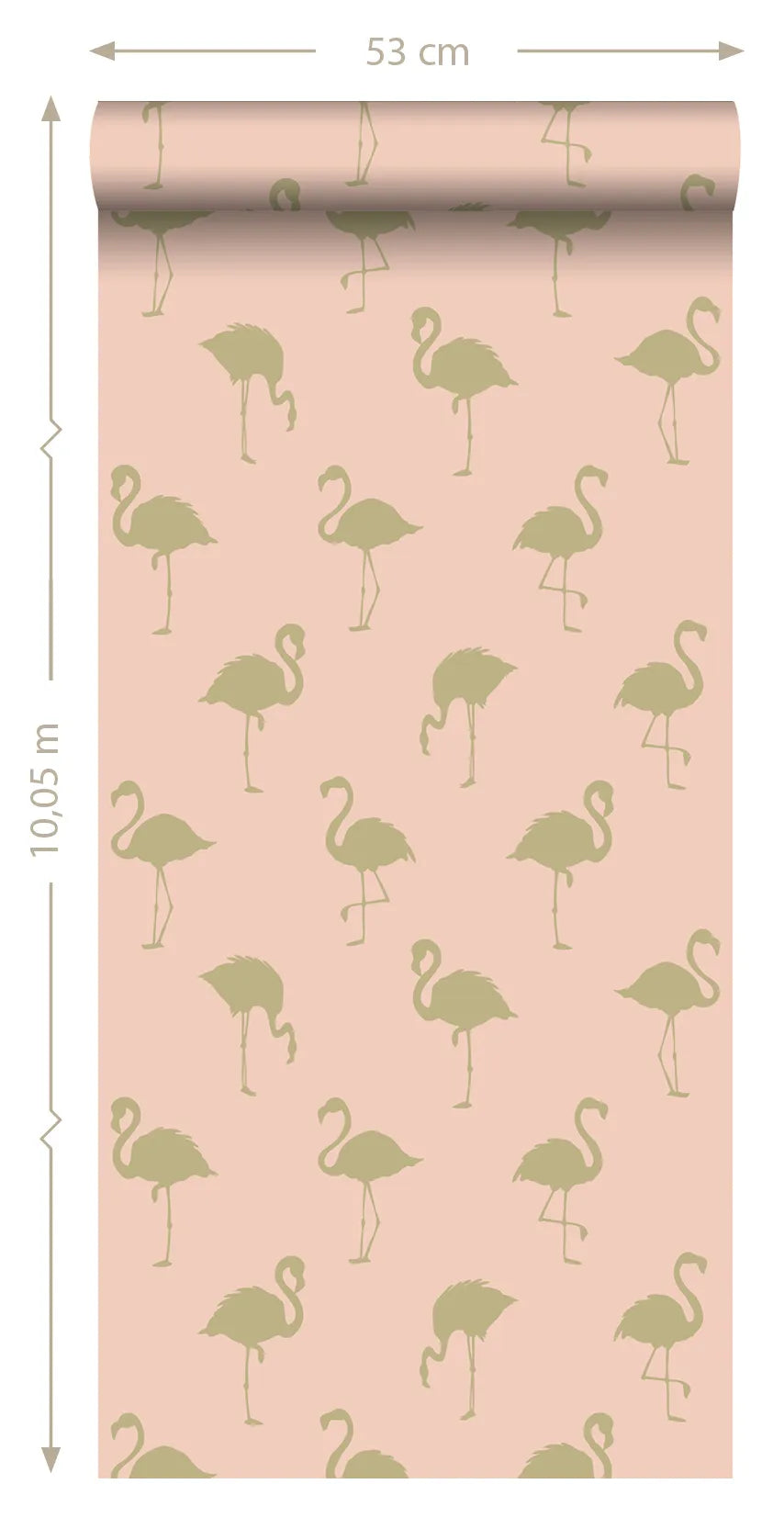 Jungle Fever - Flamingo Haven kids wallpaper ESTAhome