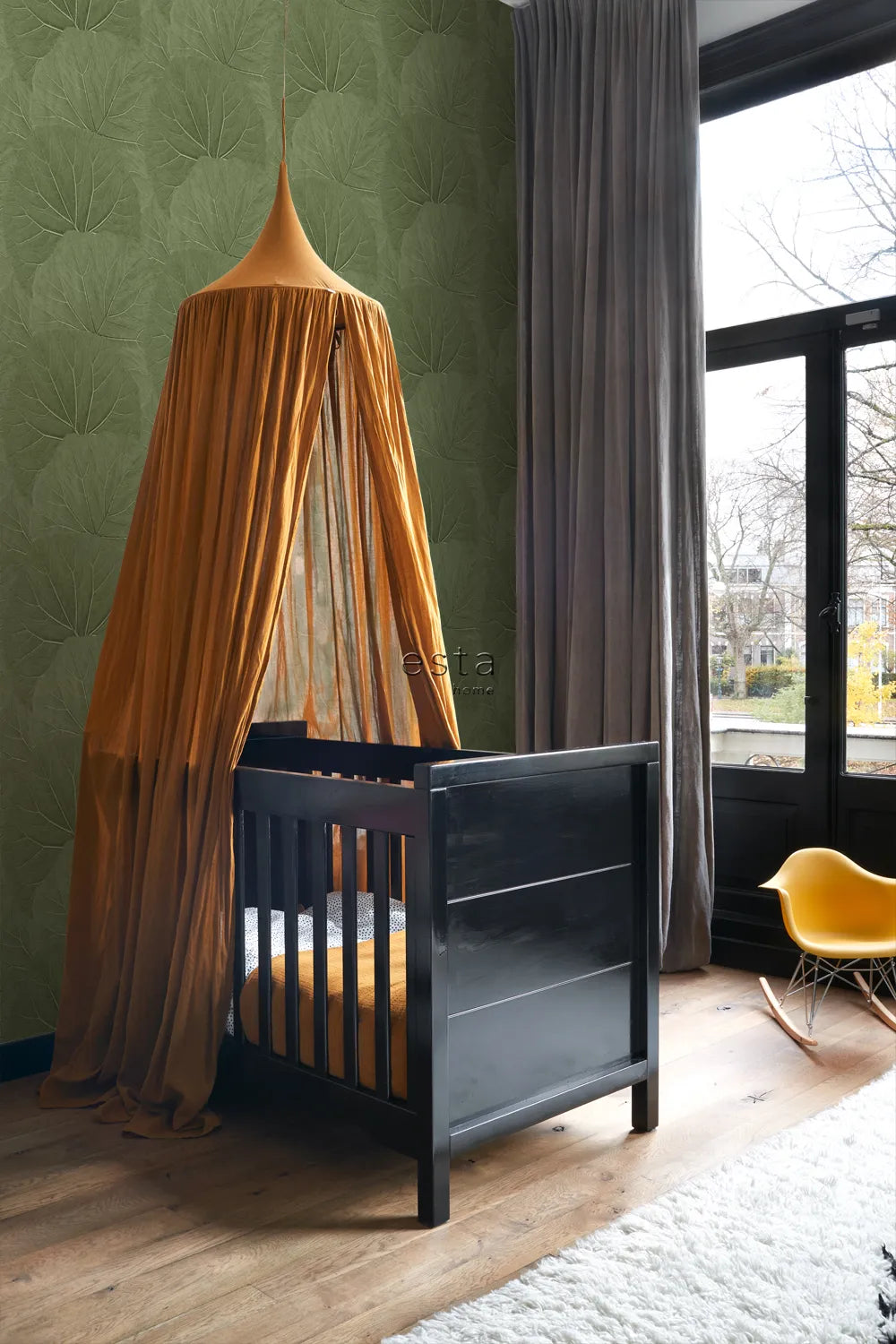 Jungle Fever - Lush Harmony botanical wallpaper ESTAhome