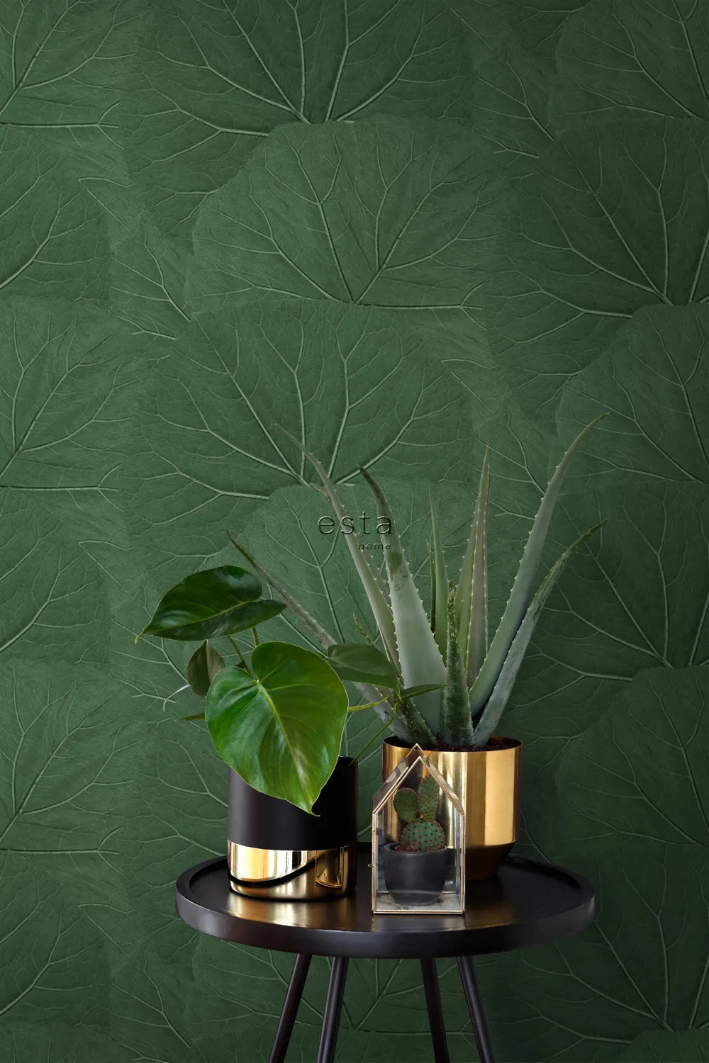 Jungle Fever - Lush Harmony botanical wallpaper ESTAhome