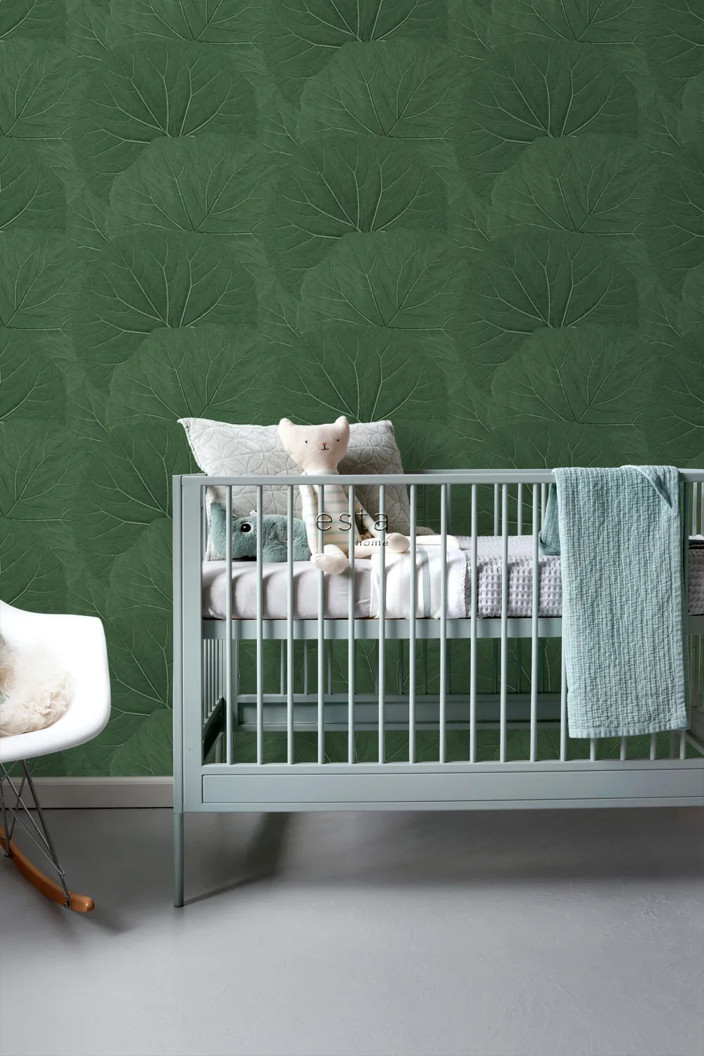 Jungle Fever - Lush Harmony botanical wallpaper ESTAhome