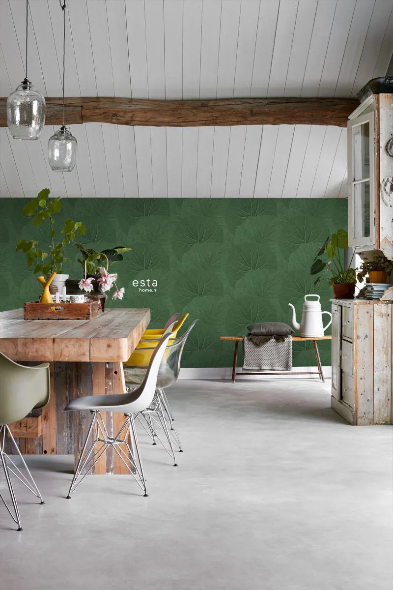 Jungle Fever - Lush Harmony botanical wallpaper ESTAhome