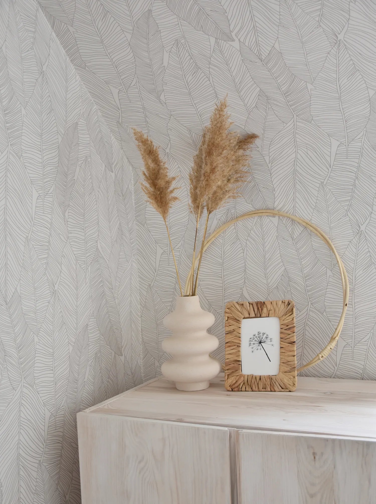 Jungle Fever - Leaf Mirage botanical wallpaper ESTAhome