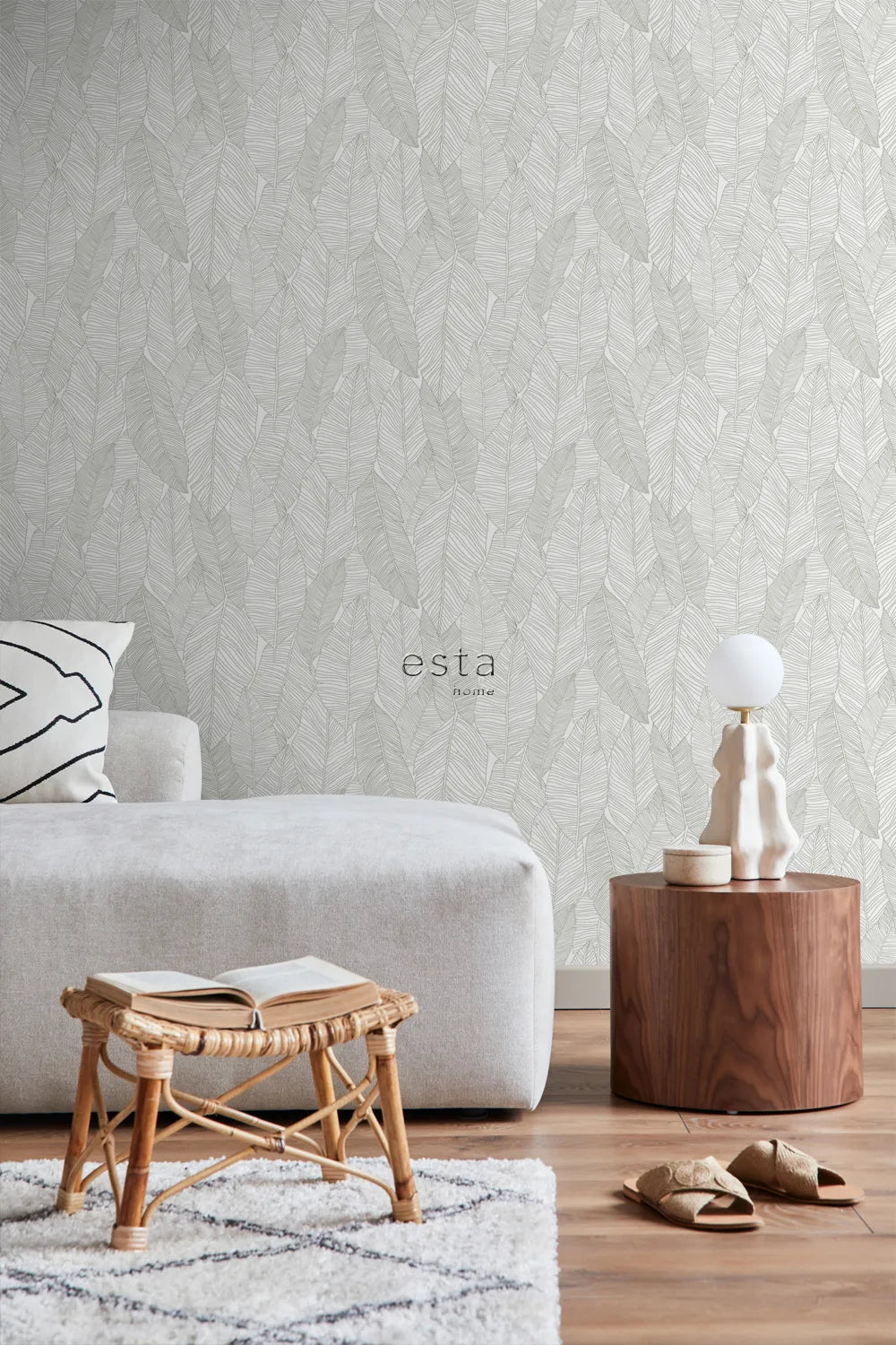 Jungle Fever - Leaf Mirage botanical wallpaper ESTAhome