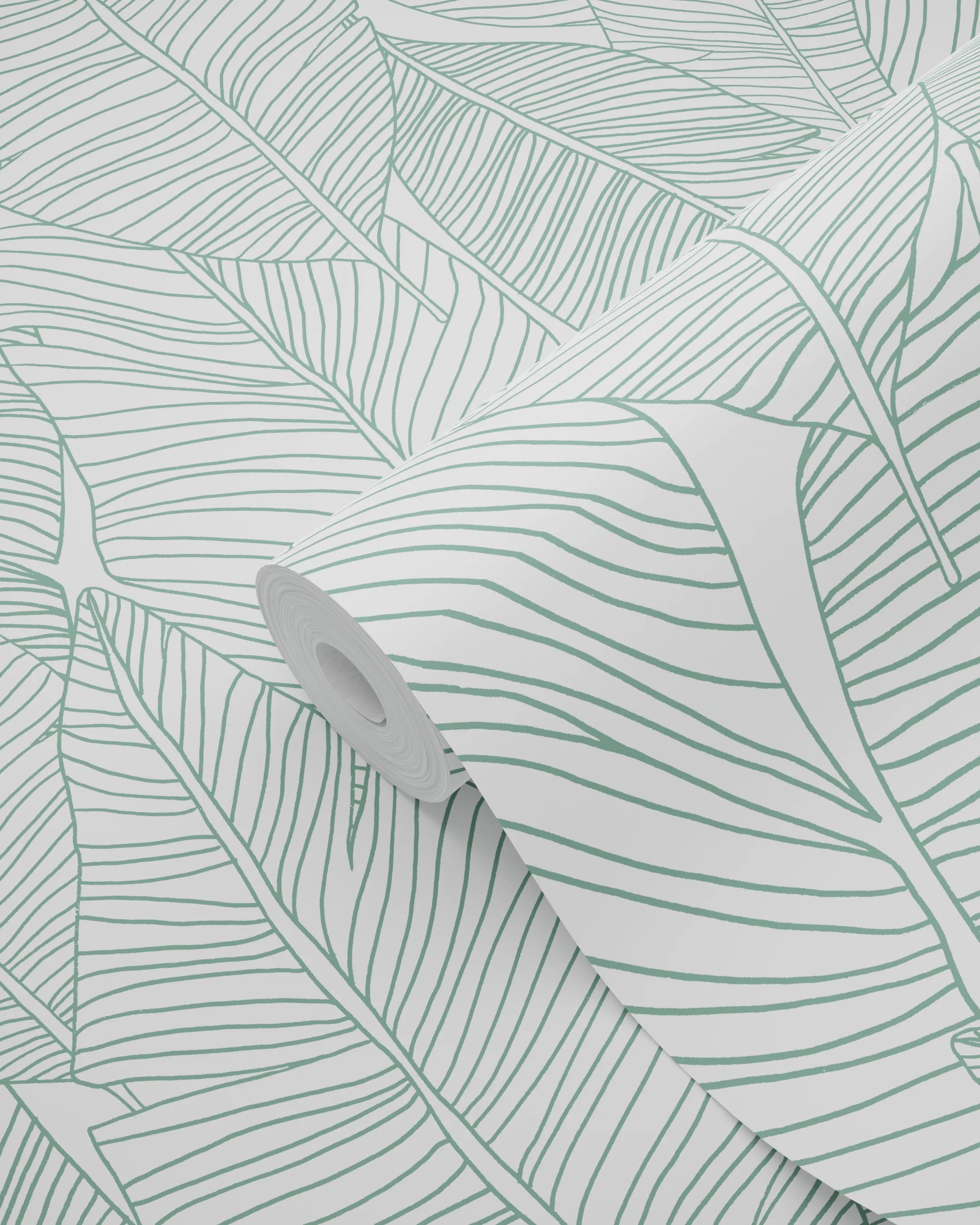 Jungle Fever - Leaf Mirage botanical wallpaper ESTAhome