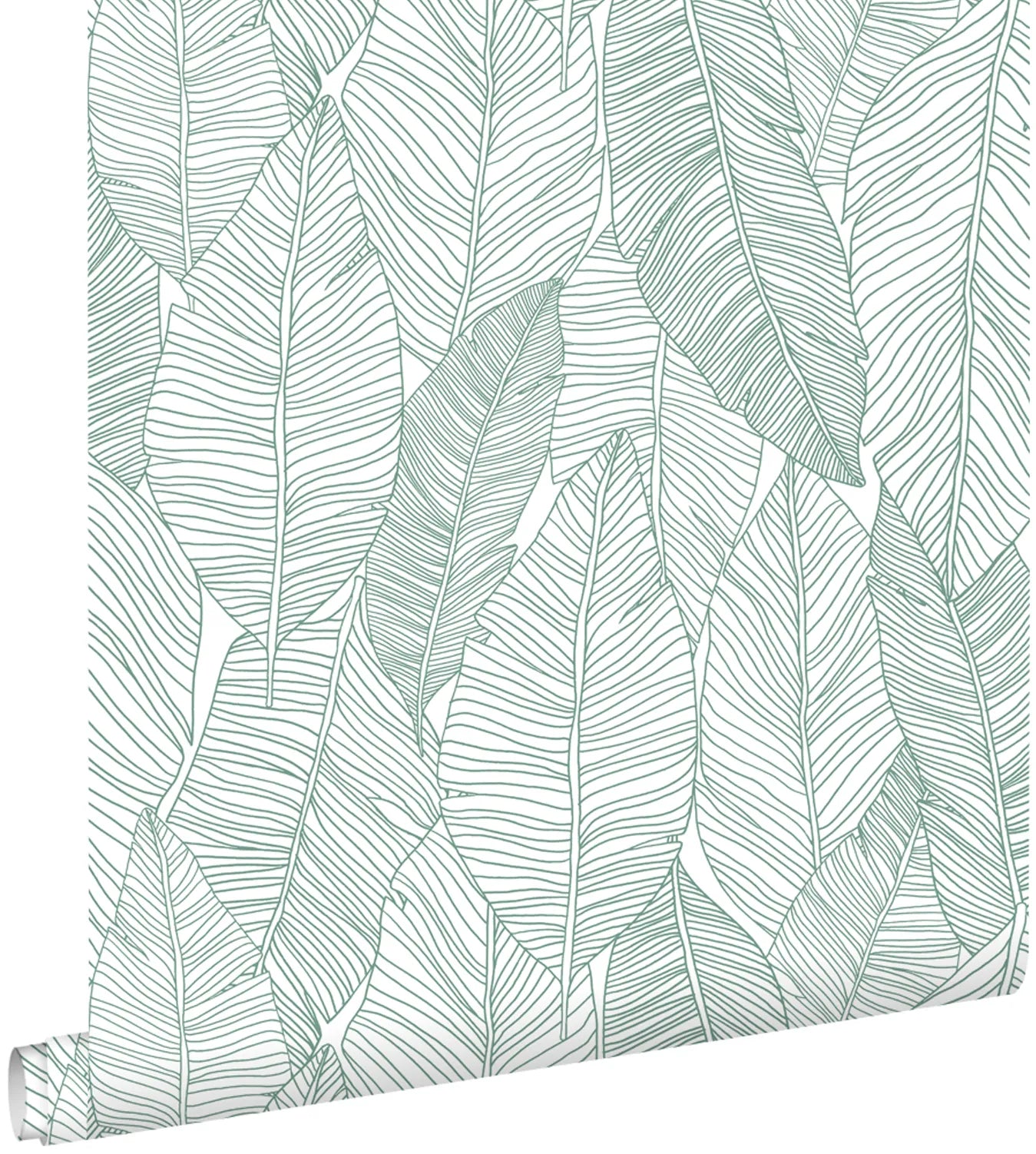 Jungle Fever - Leaf Mirage botanical wallpaper ESTAhome