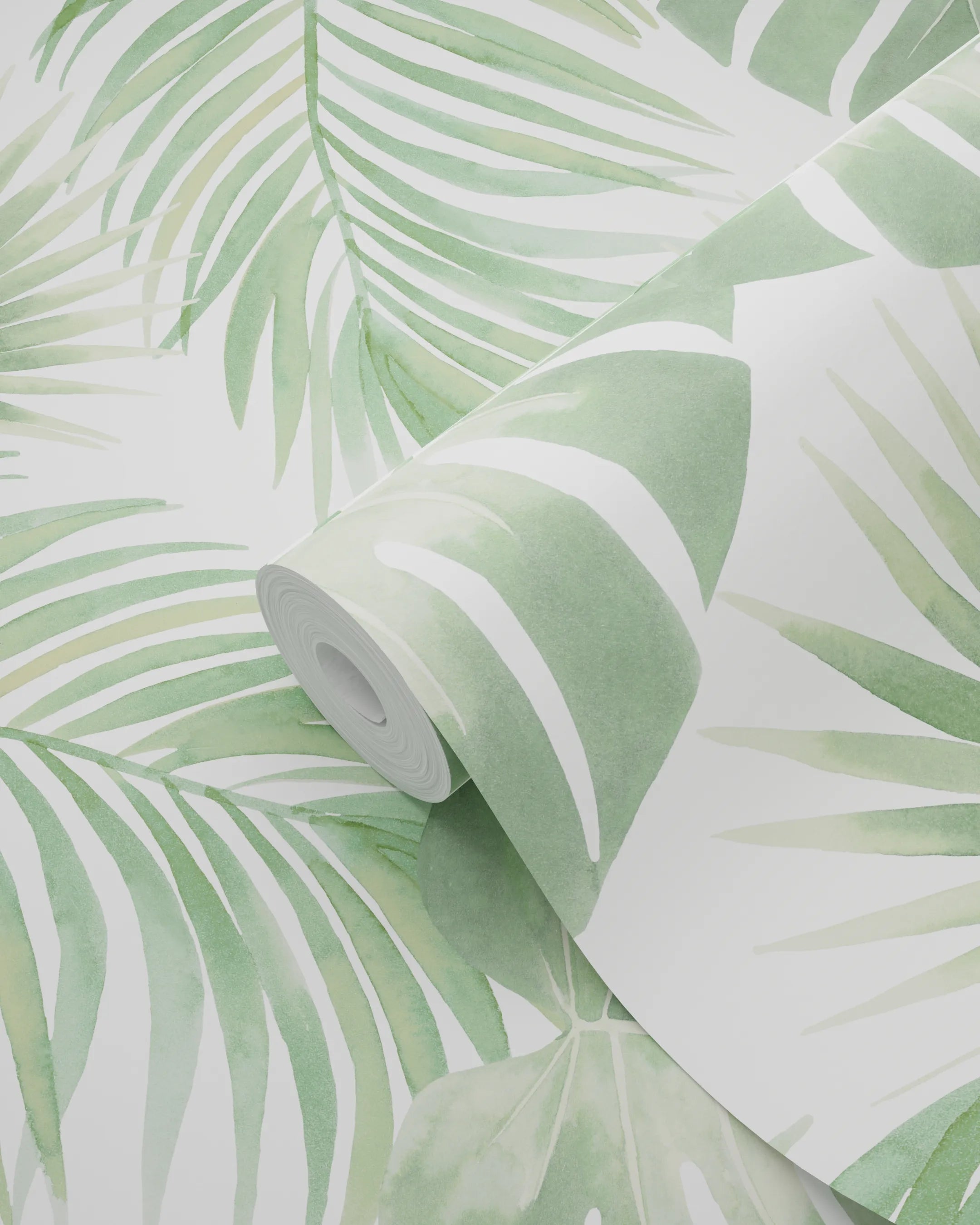 Jungle Fever - Verdant Veil botanical wallpaper ESTAhome
