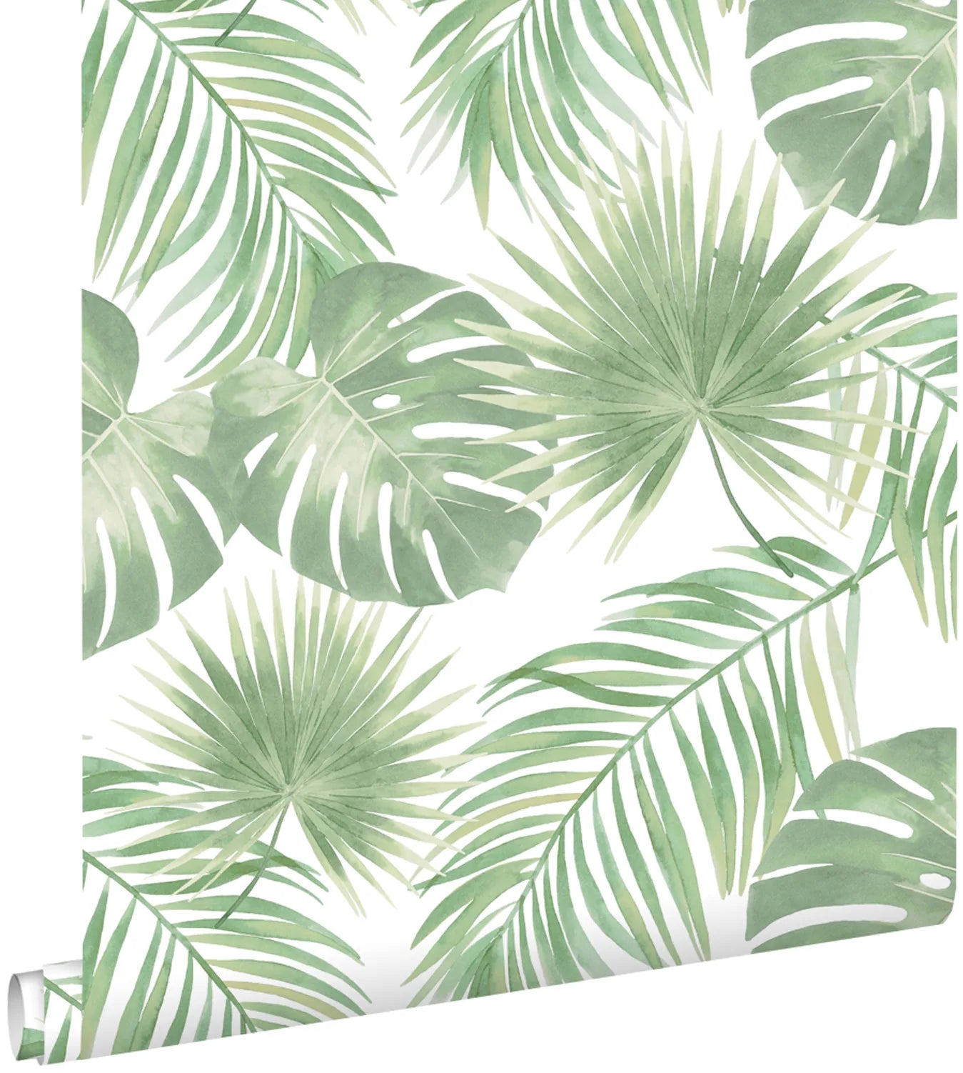Jungle Fever - Verdant Veil botanical wallpaper ESTAhome
