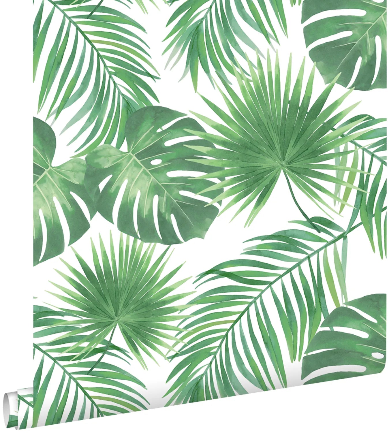 Jungle Fever - Verdant Veil botanical wallpaper ESTAhome