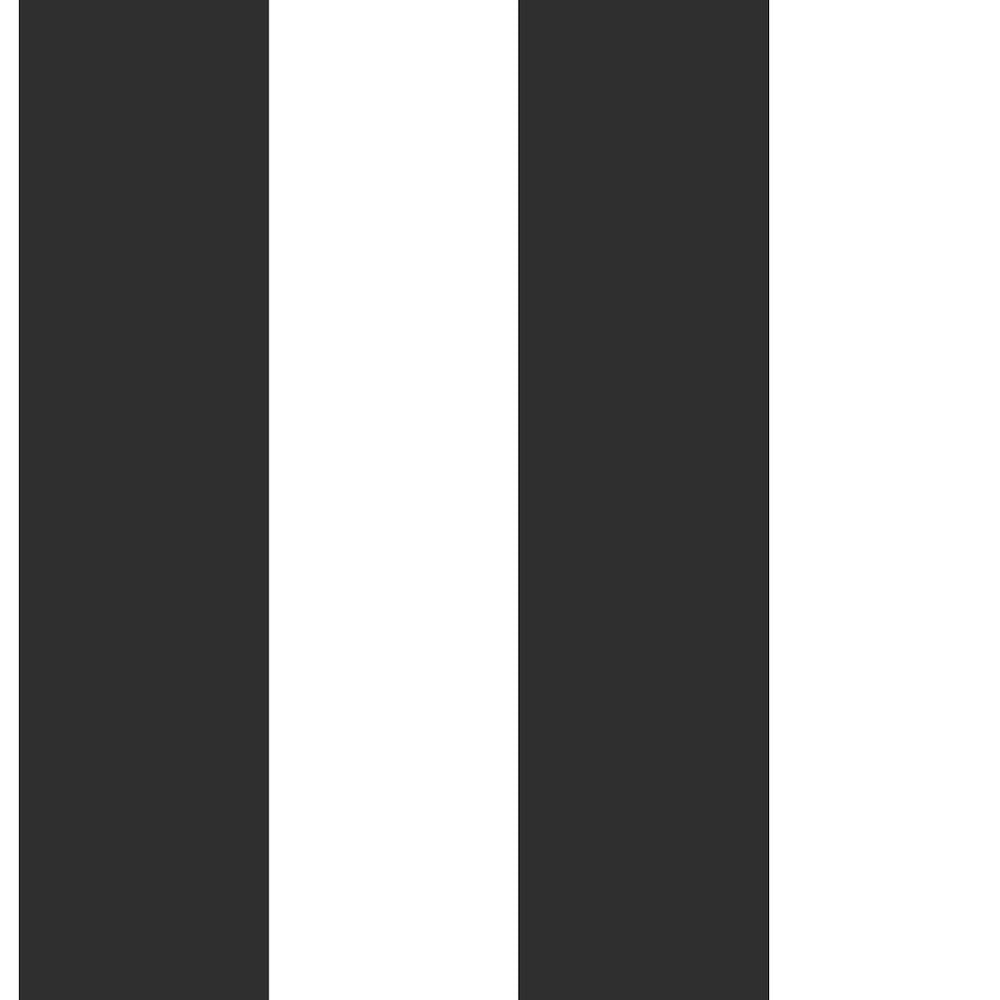 Art of Deco - B&W Stripe damask wallpaper Esta Roll B&W  139111