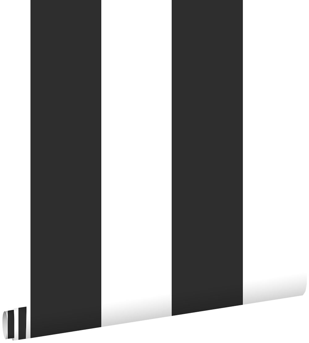 Art of Deco - B&W Stripe damask wallpaper Esta    