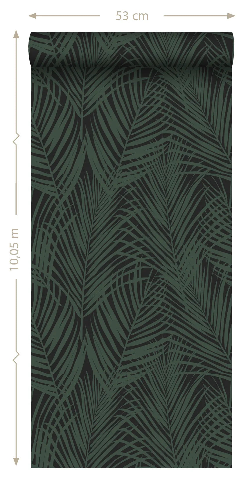 Paradise - Fern Grove botanical wallpaper ESTAhome