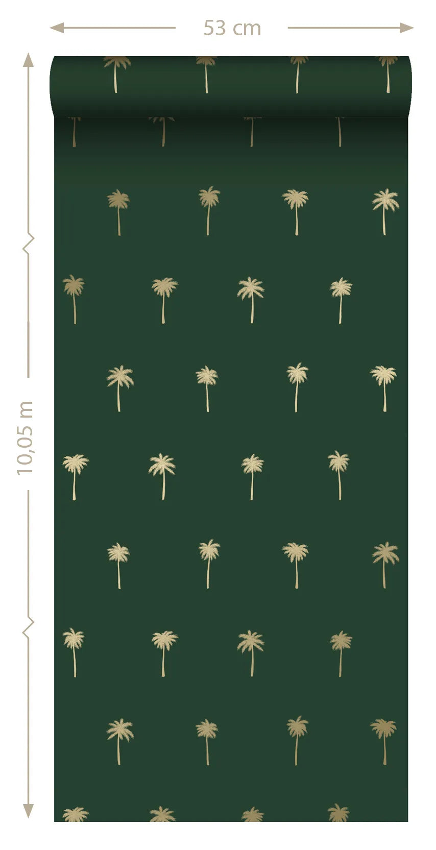 Paradise - Palm Lattice kids wallpaper ESTAhome