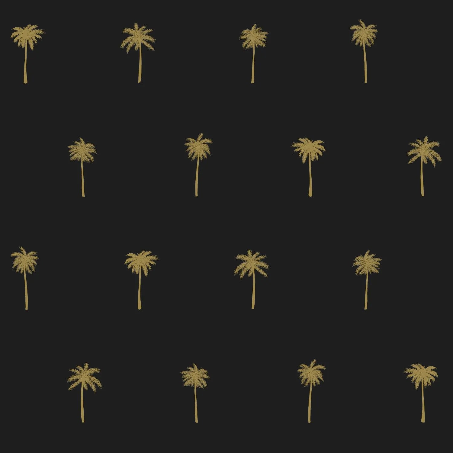 Paradise - Palm Lattice kids wallpaper ESTAhome Roll Black 139161