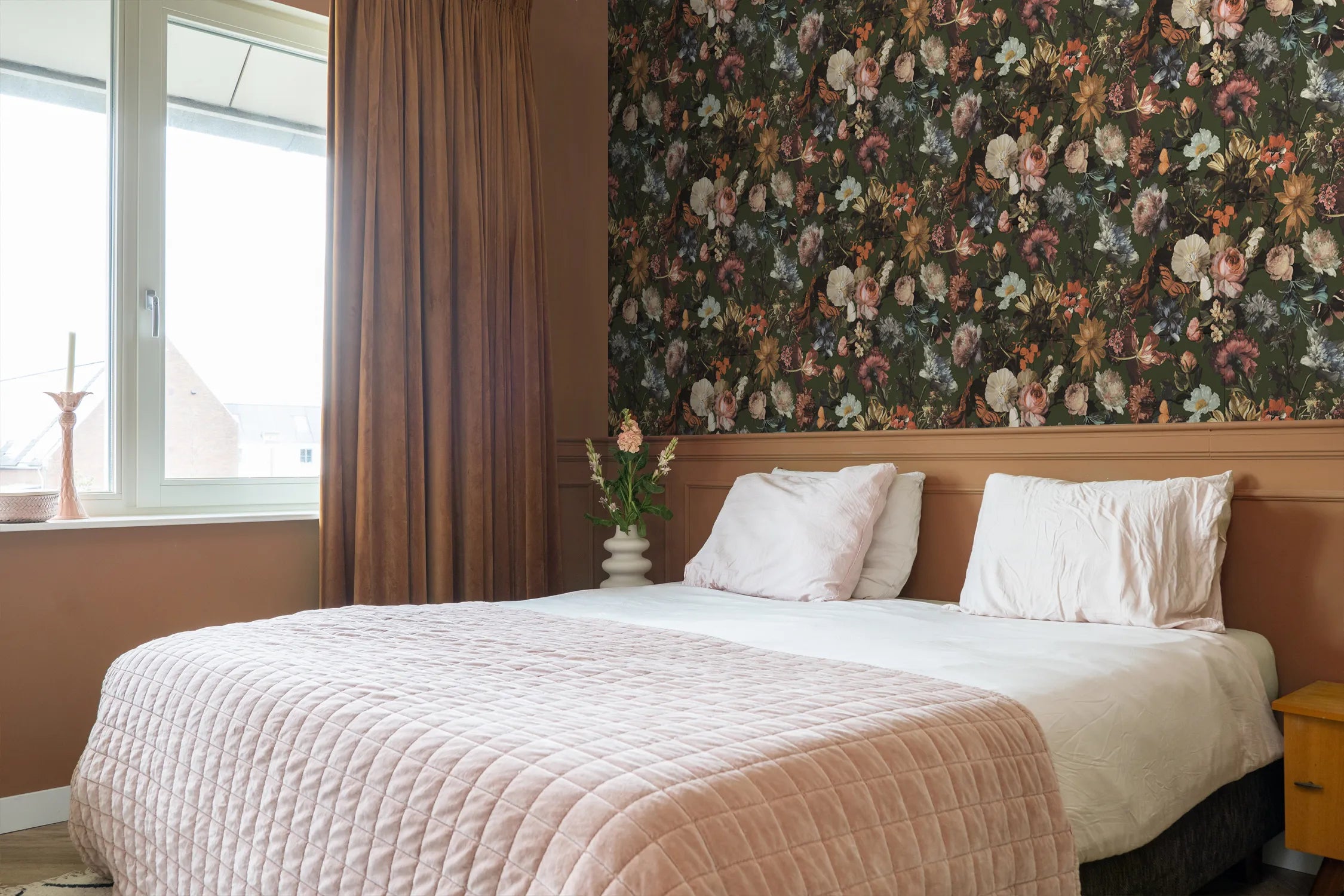 Paradise - Ethereal Garden botanical wallpaper ESTAhome