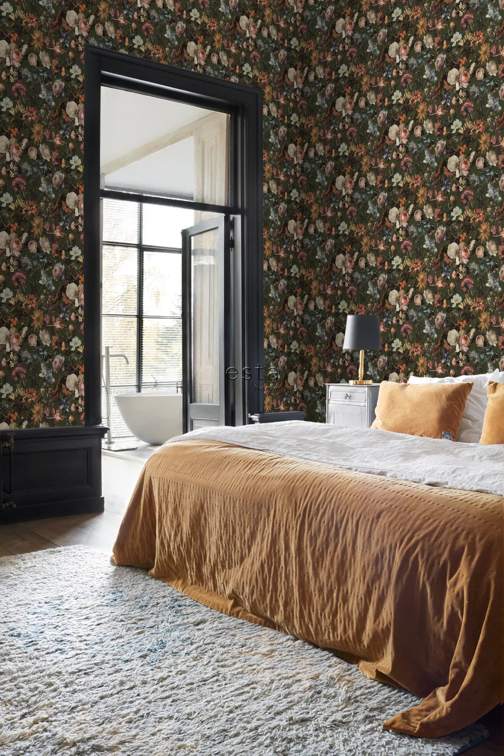 Paradise - Ethereal Garden botanical wallpaper ESTAhome