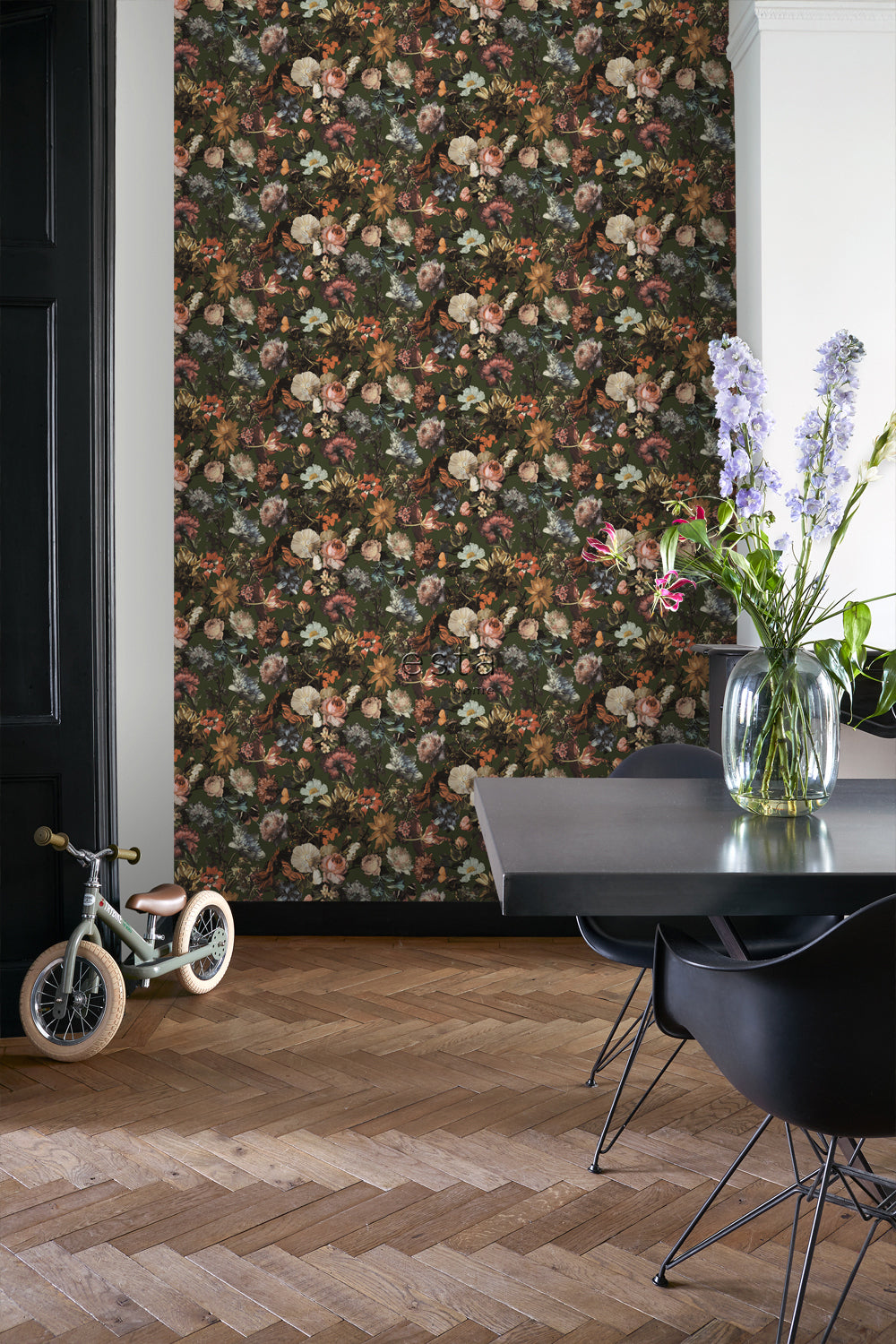 Vintage Flowers - Fancy Garden botanical wallpaper Esta    