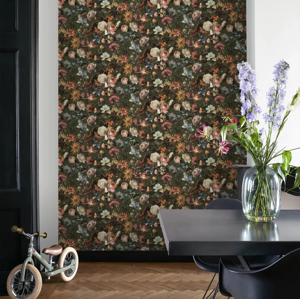 Paradise - Ethereal Garden botanical wallpaper ESTAhome