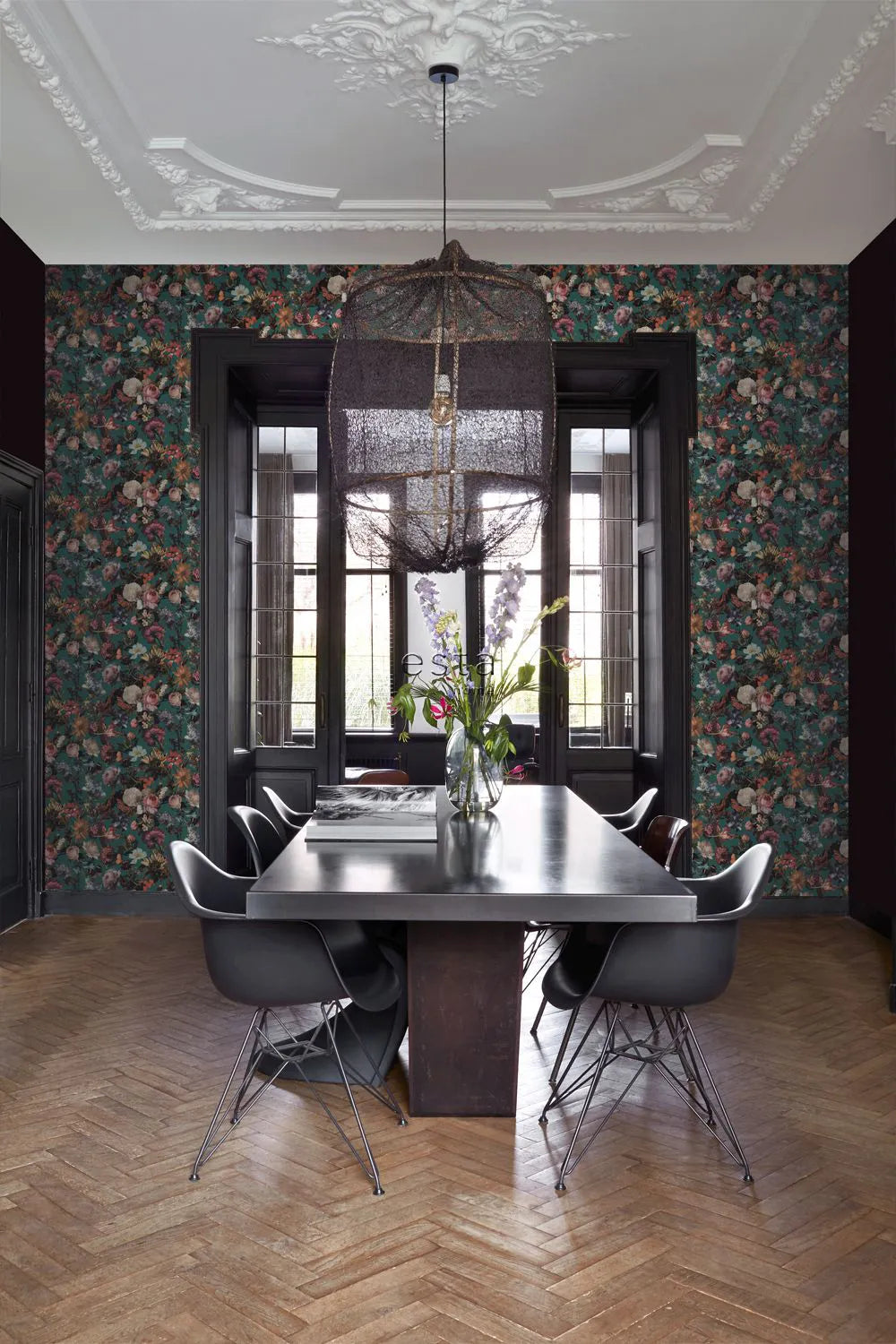 Paradise - Ethereal Garden botanical wallpaper ESTAhome