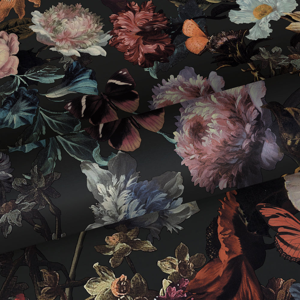 Vintage Flowers - Fancy Garden botanical wallpaper Esta    