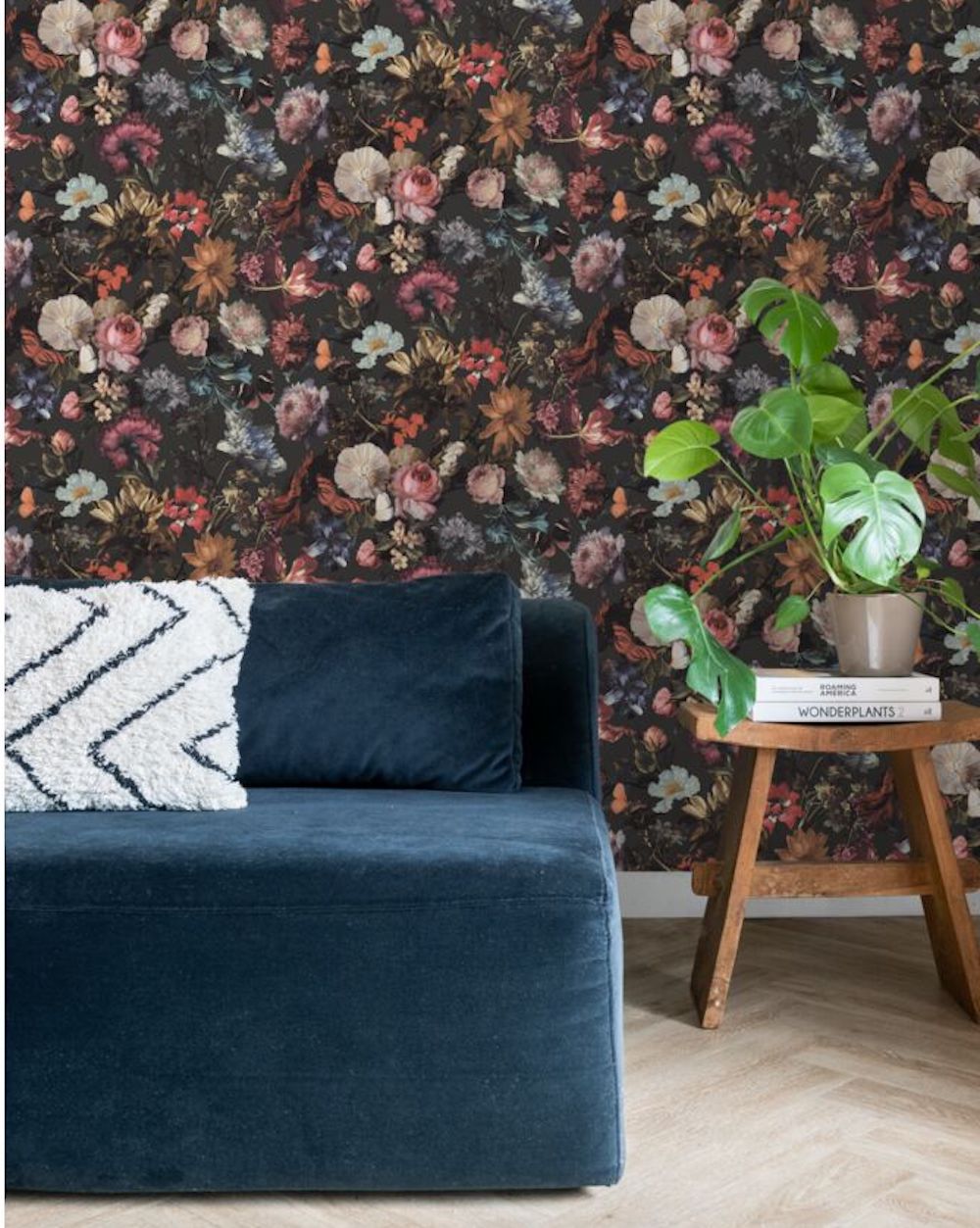 Vintage Flowers - Fancy Garden botanical wallpaper Esta    