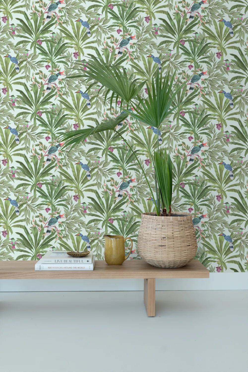Paradise - Jungle Grove botanical wallpaper ESTAhome