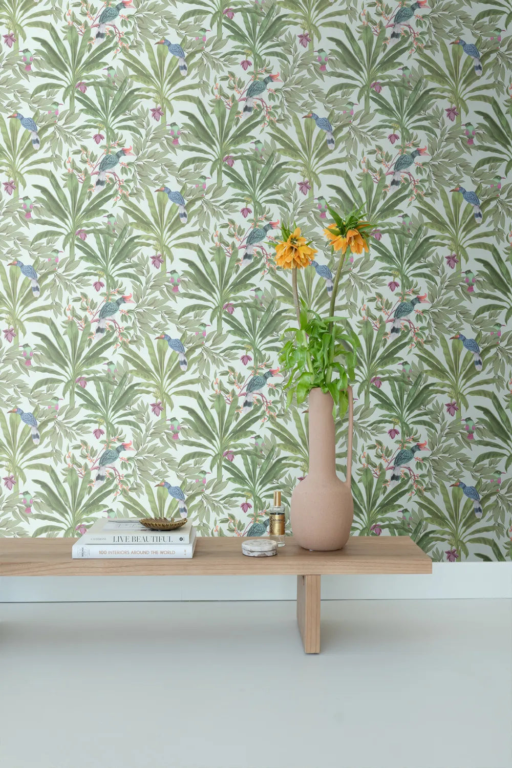 Paradise - Jungle Grove botanical wallpaper ESTAhome