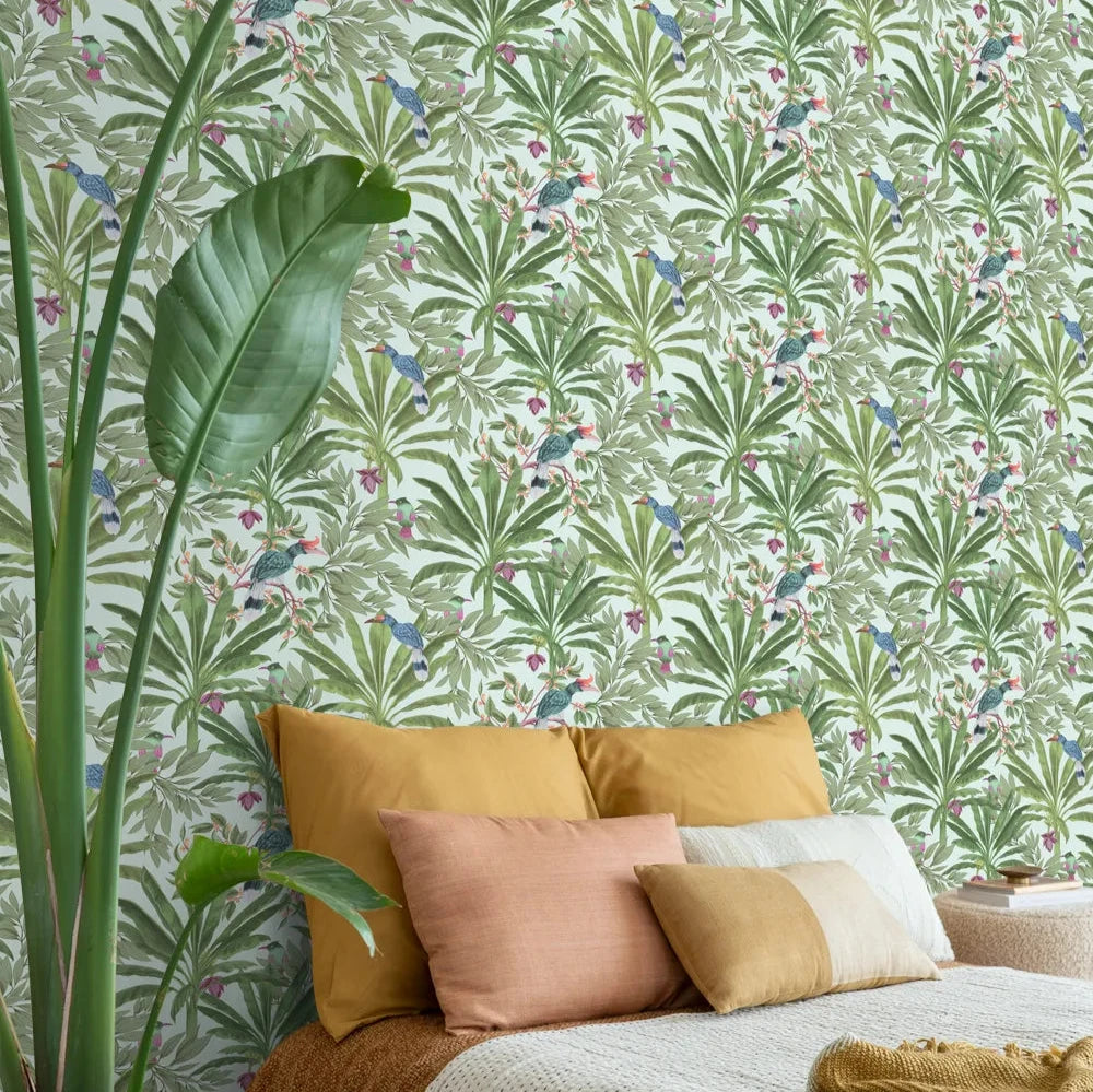 Paradise - Jungle Grove botanical wallpaper ESTAhome