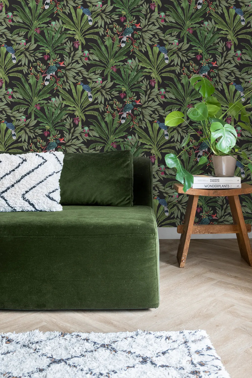 Paradise - Jungle Grove botanical wallpaper ESTAhome