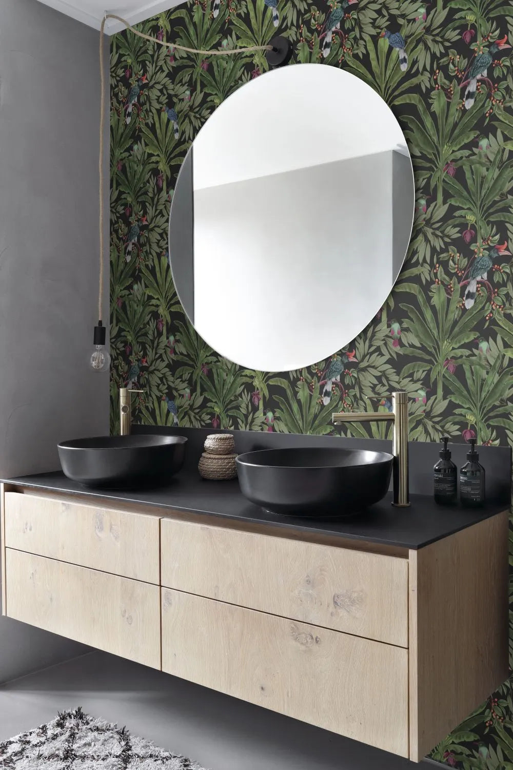 Paradise - Jungle Grove botanical wallpaper ESTAhome
