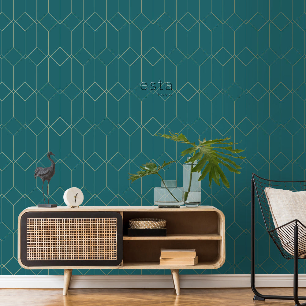 Art of Deco - 1930's Geo art deco wallpaper Esta    