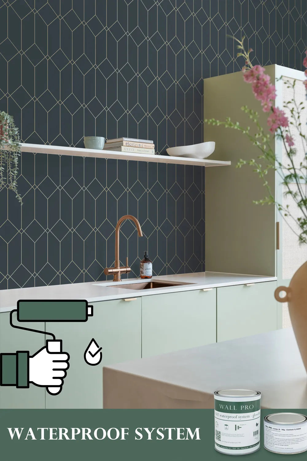 Art Deco - Golden Era art deco wallpaper ESTAhome