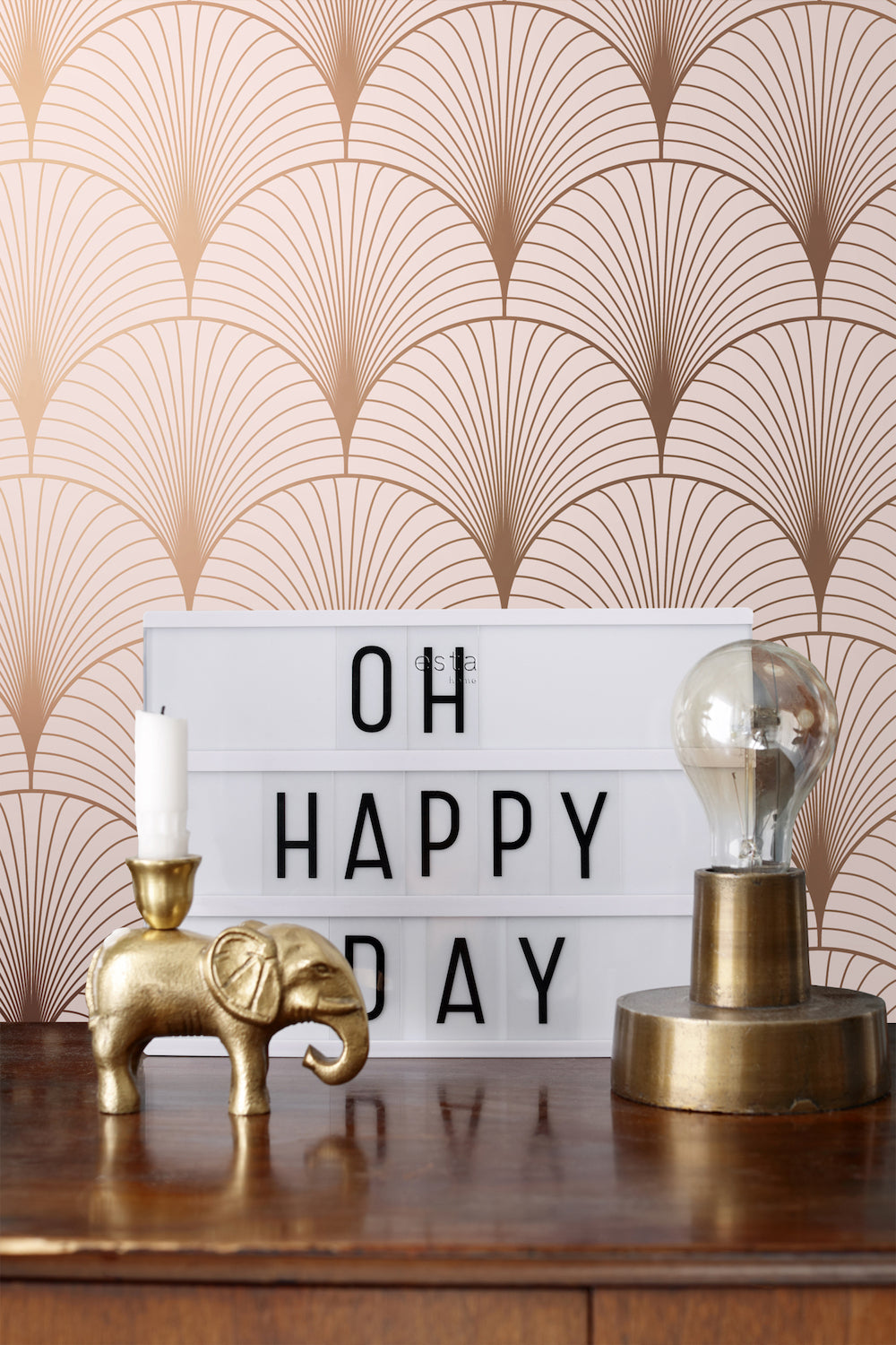 Art of Deco - Fancy Fans art deco wallpaper Esta    