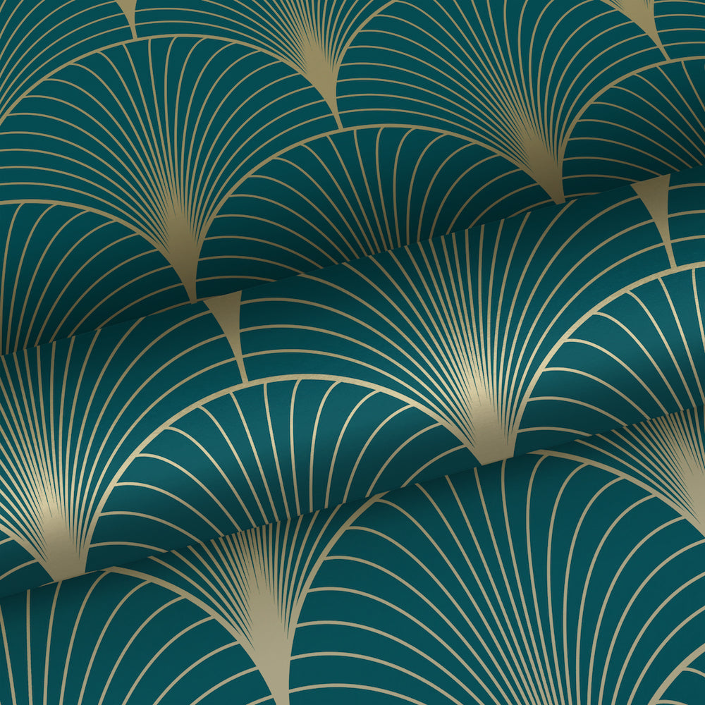 Art of Deco - Fancy Fans art deco wallpaper Esta    