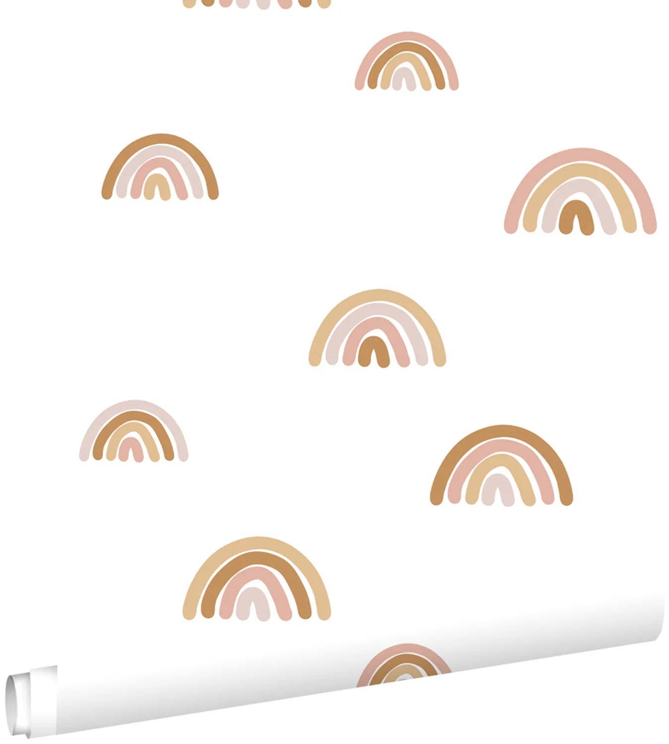 Forest Friends - Rainbow Fields kids wallpaper ESTAhome