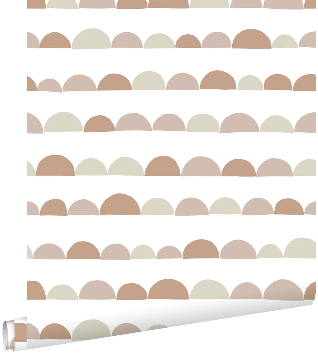 Forest Friends - Abstract Fields kids wallpaper ESTAhome