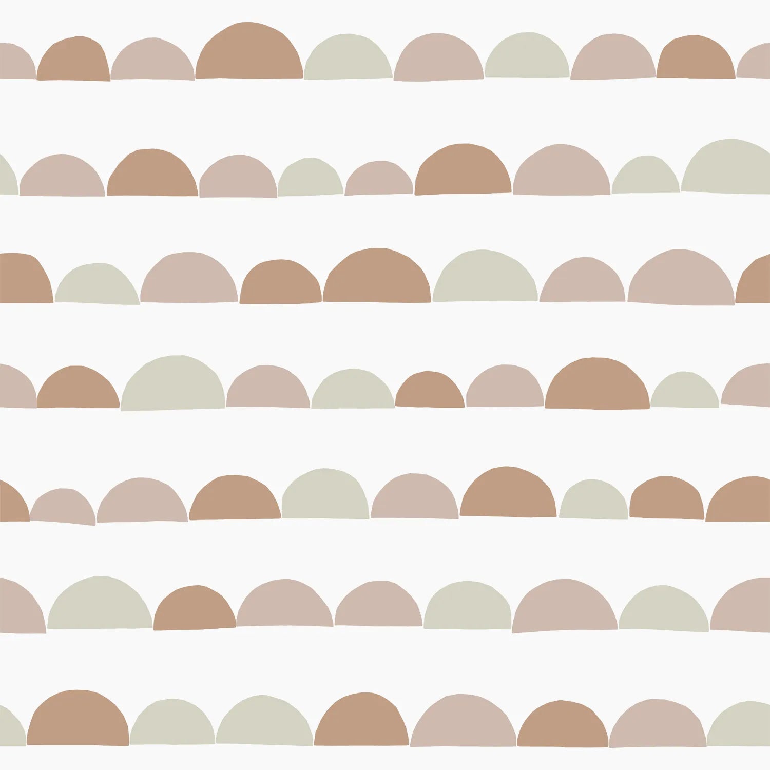 Forest Friends - Abstract Fields kids wallpaper ESTAhome Roll Pink 139266