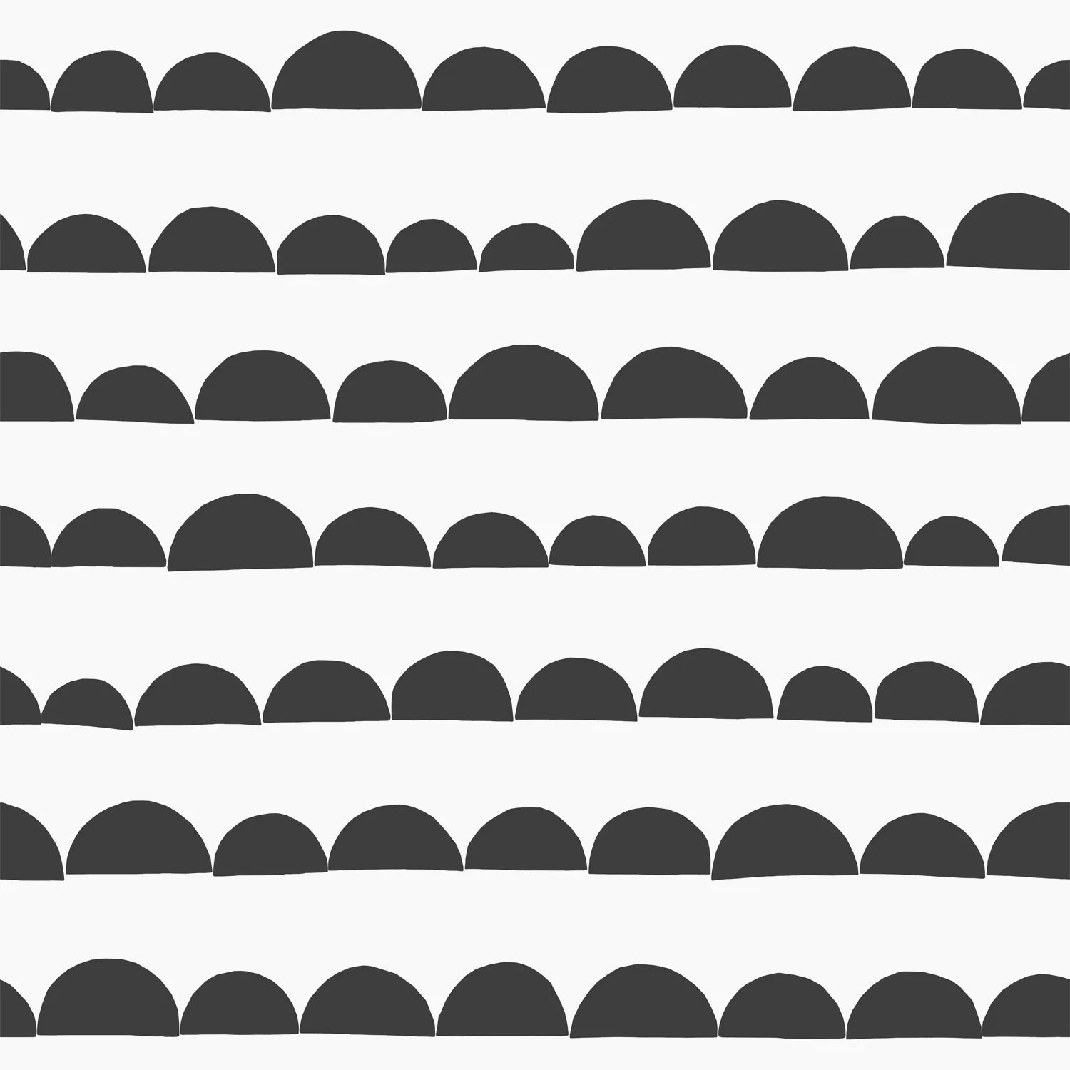 Forest Friends - Abstract Fields kids wallpaper ESTAhome Roll Black 139268