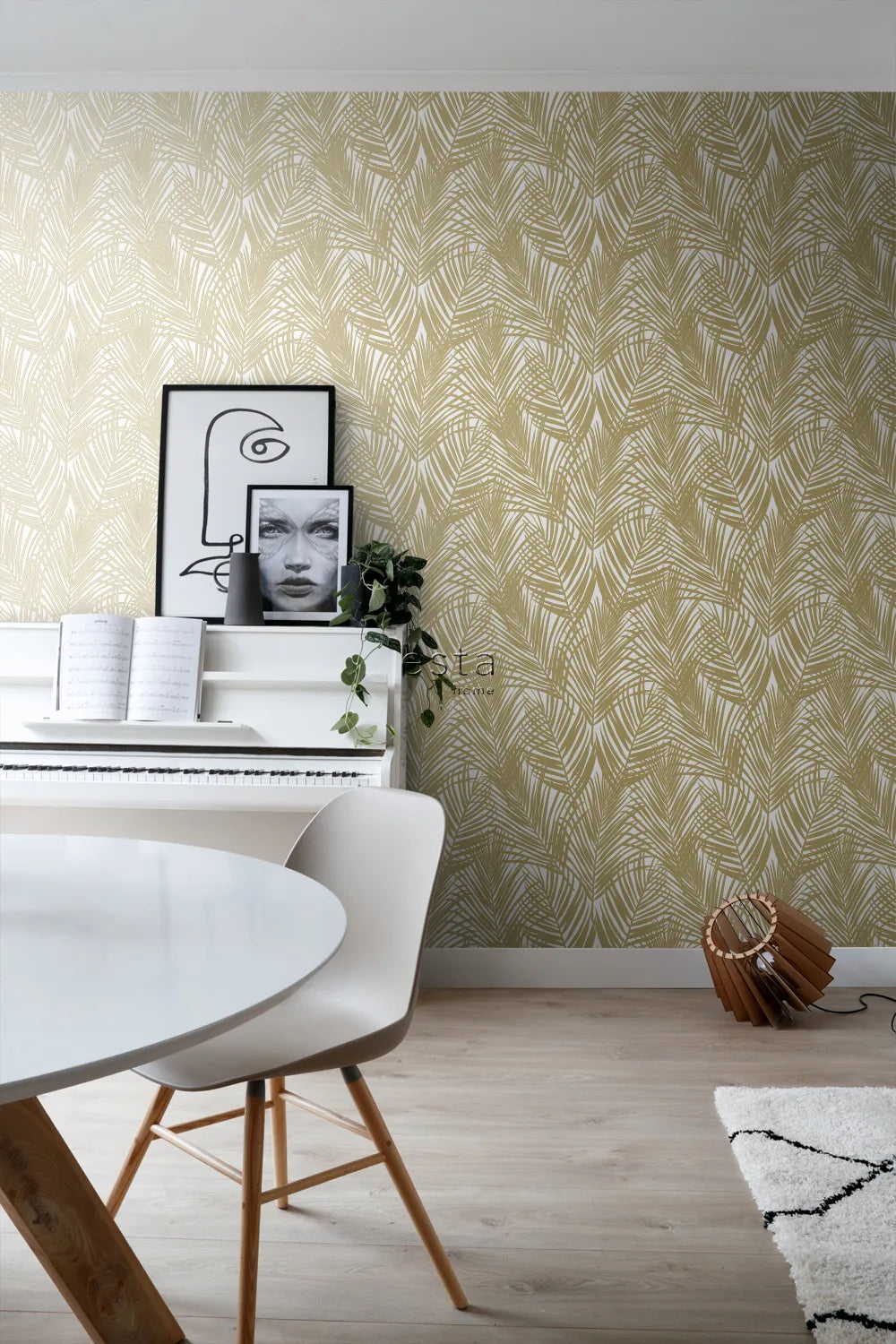 Paradise - Fern Grove botanical wallpaper ESTAhome