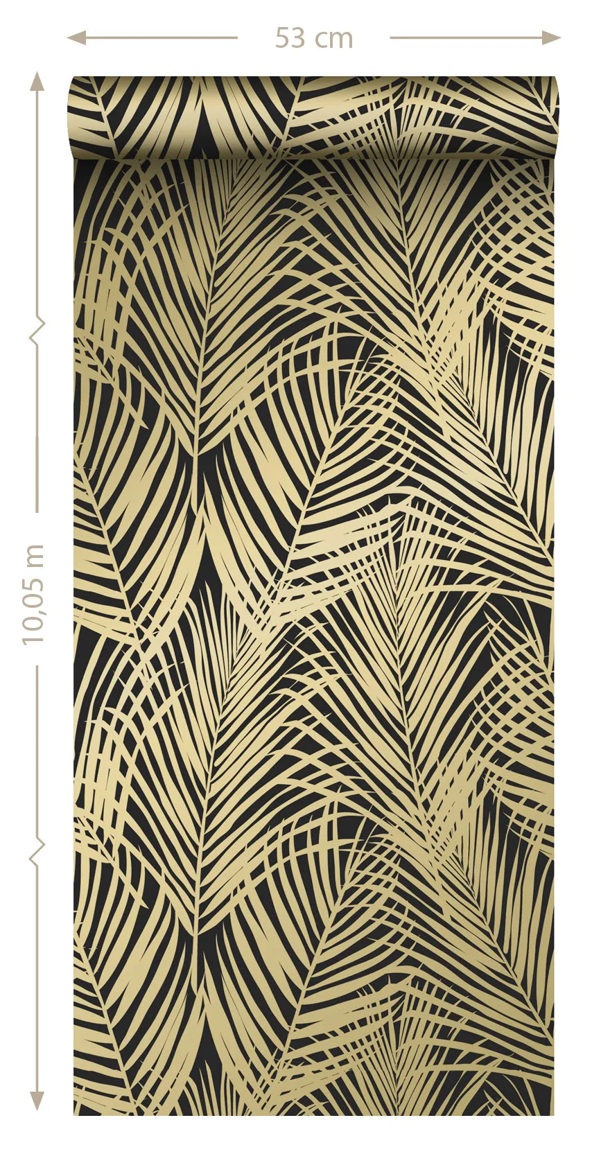 Paradise - Fern Grove botanical wallpaper ESTAhome