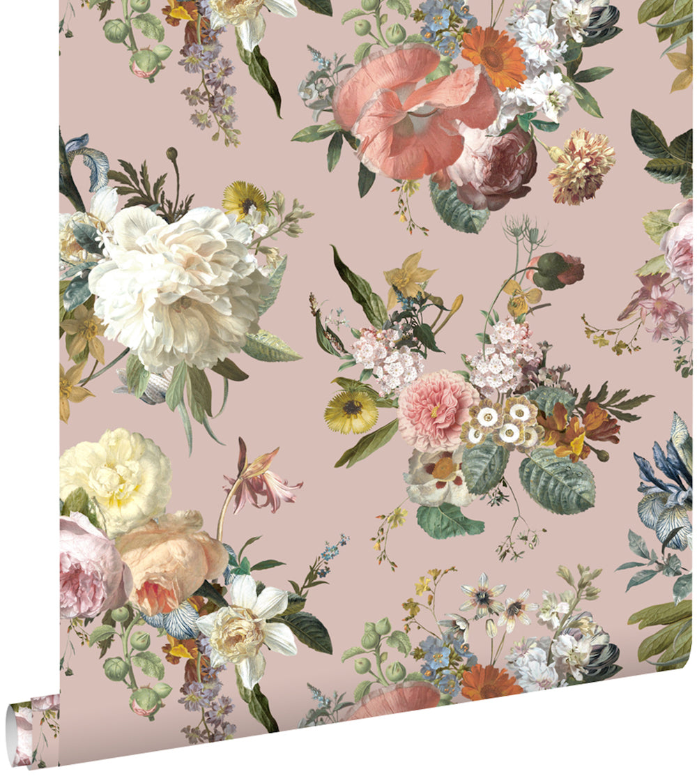 Vintage Flowers - Bloom botanical wallpaper Esta    