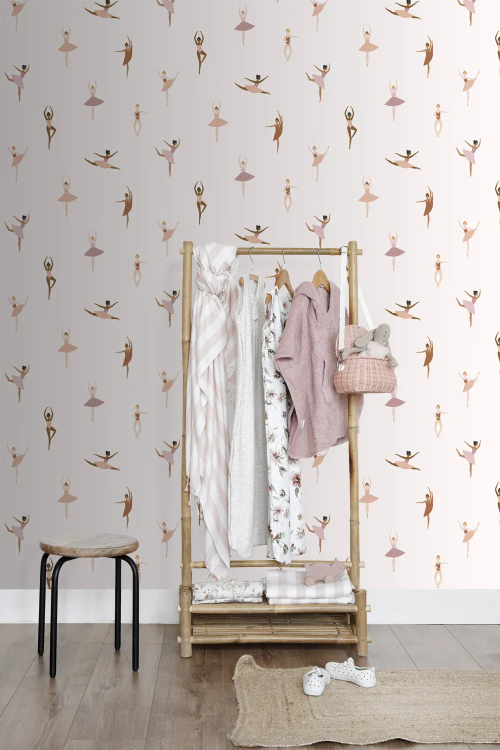 To The Moon and Back - Pirouette Dreams kids wallpaper ESTAhome
