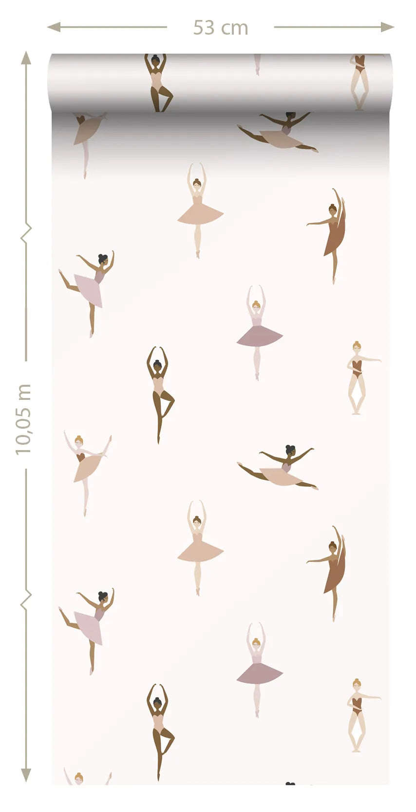 To The Moon and Back - Pirouette Dreams kids wallpaper ESTAhome